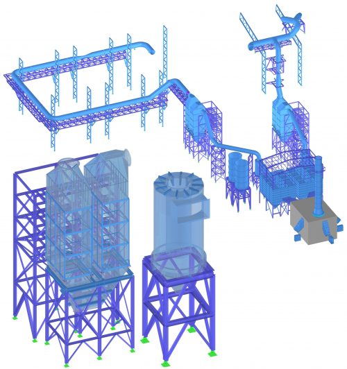 Entstaubungsanlage Stahlwerk Bhushan (1)