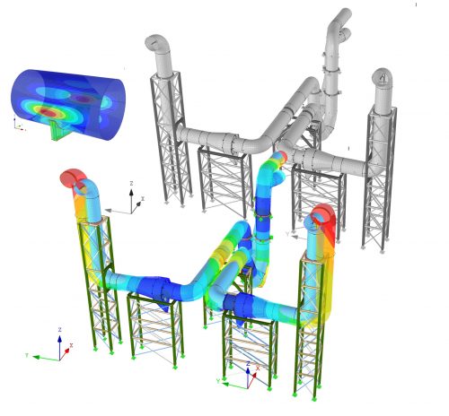 Kanäle für Entstaubung Stahlwerk PCC Island